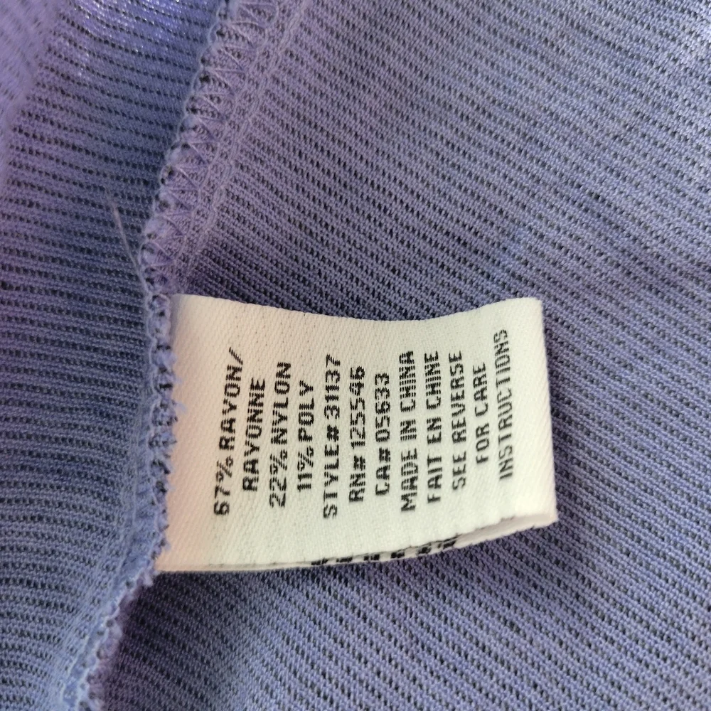 Habitat Clothes to Live Textured Button Front Cardigan Jacket Purple L - Picture 14 of 15